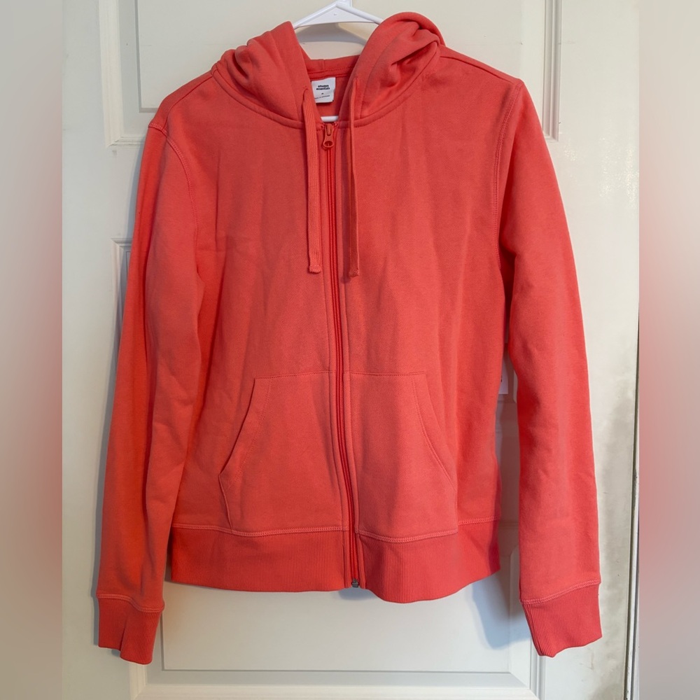 Amazon Essentials Coral Zip-Up Hoodie and Sweatpants